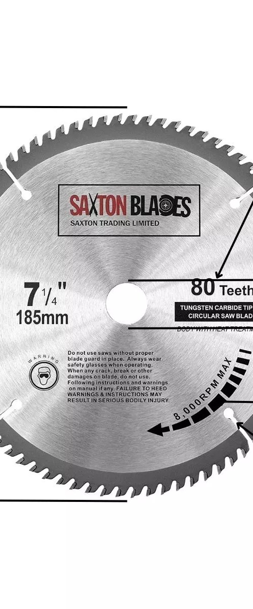 parts of a mitre saw blade diagram