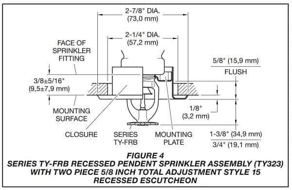 Tyco sprinkler assembly diagram