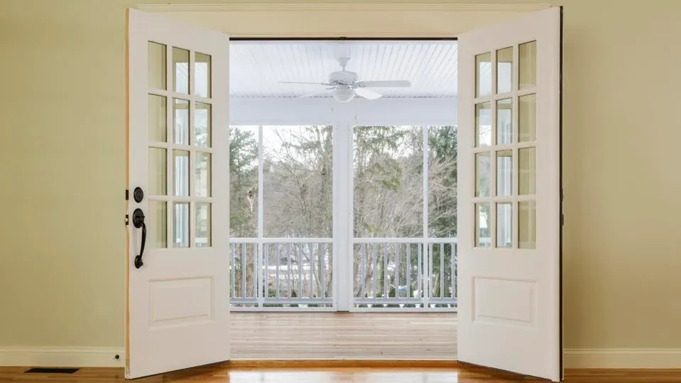 definition of french door