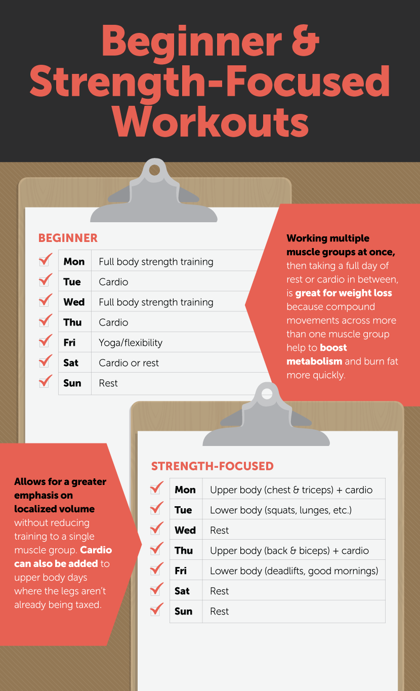 Beginner & Strength-Focused Workouts - Finding the Right Total Body Workout Schedule