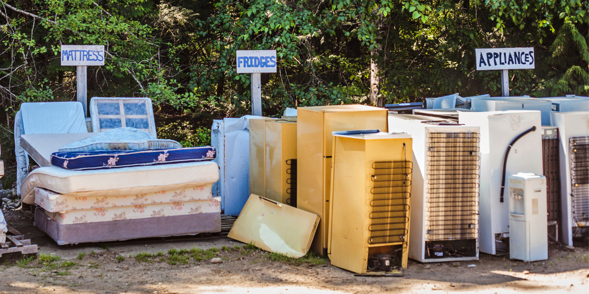 New Appliances Designed to Fail: Appliances at the Dump