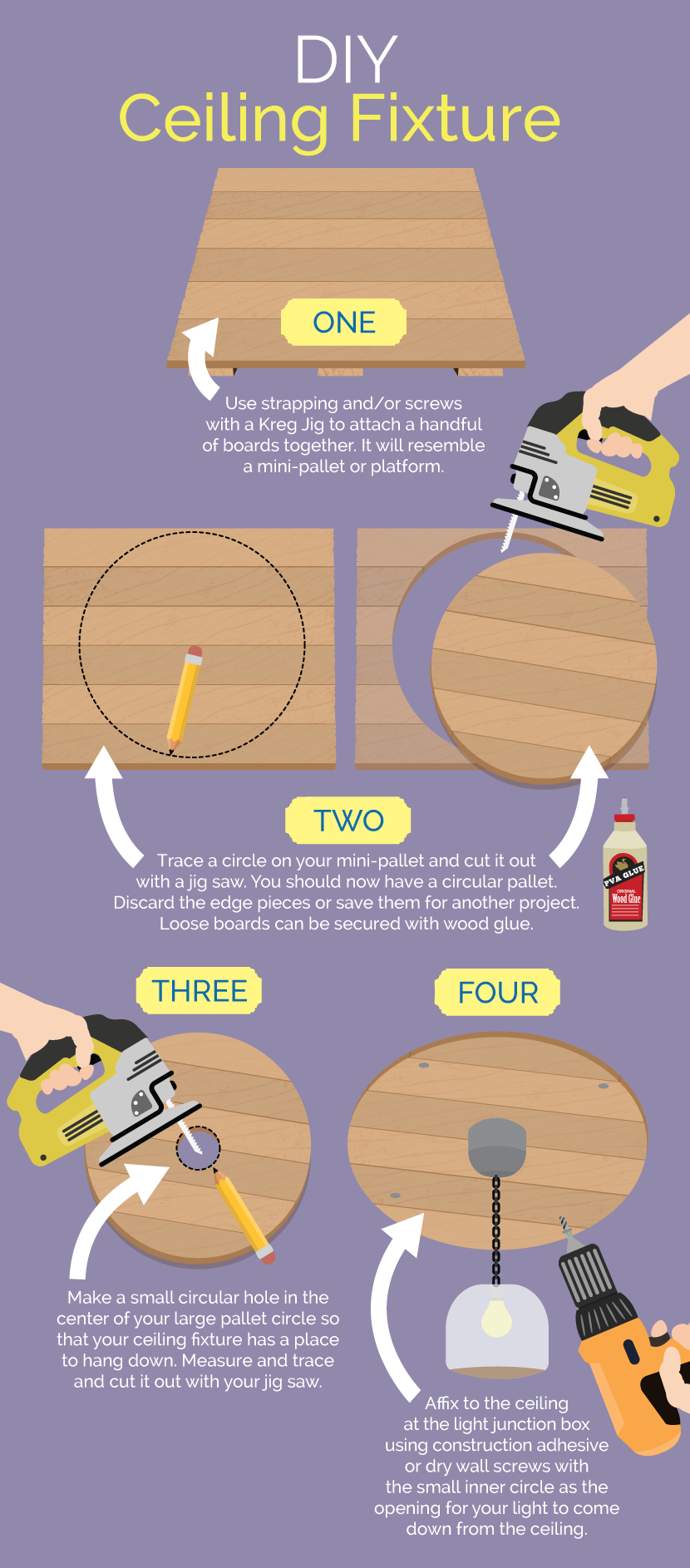 Making a Ceiling Fixture