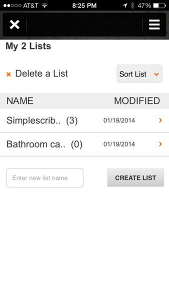 Home Depot Pro App