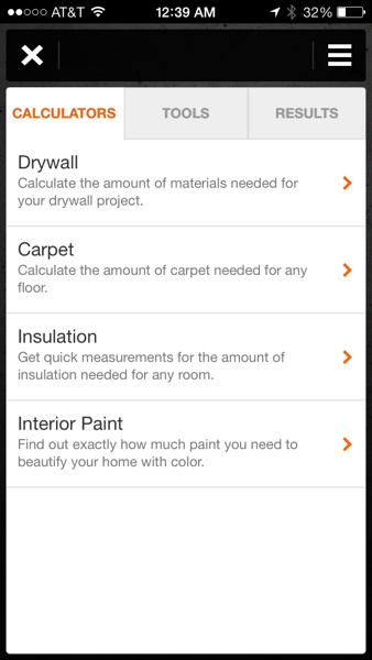 Home Depot Pro App