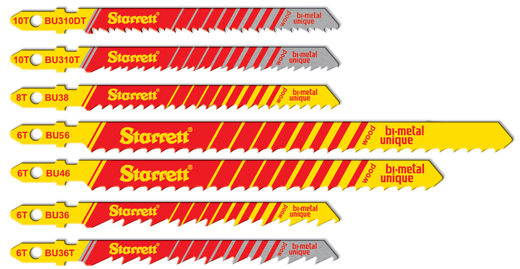 Starrett Unified Shank Jig Saw Blade