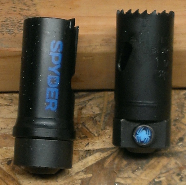 Spyder Hole Saws with Rapid Core Ejection